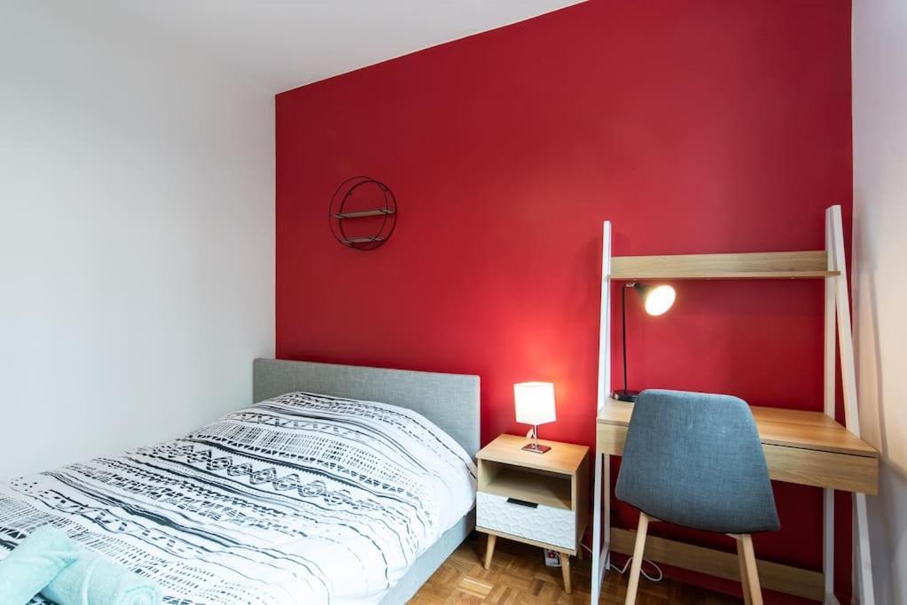 Appartement Renove Pour 6 Avec Parking 维勒班 外观 照片