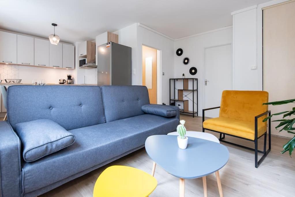 Appartement Renove Pour 6 Avec Parking 维勒班 外观 照片